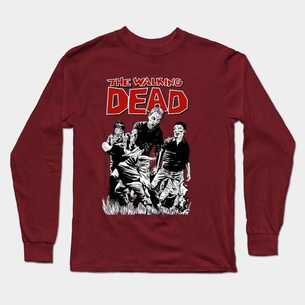 The Walking Dead Long Sleeve T-Shirt by Corialis